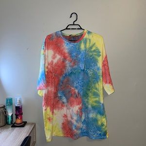 SHEIN, tiedye, oversized tee